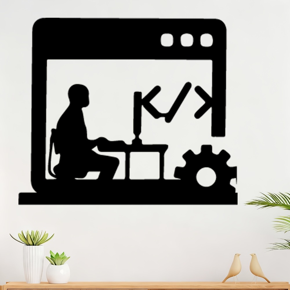 Office Tech Software - Programmer Metal Wall Art, Software Developer