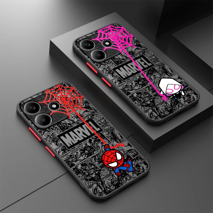 Receipt Printer Thermal - Marvel Cartoon Spiderman Funda Back Phone