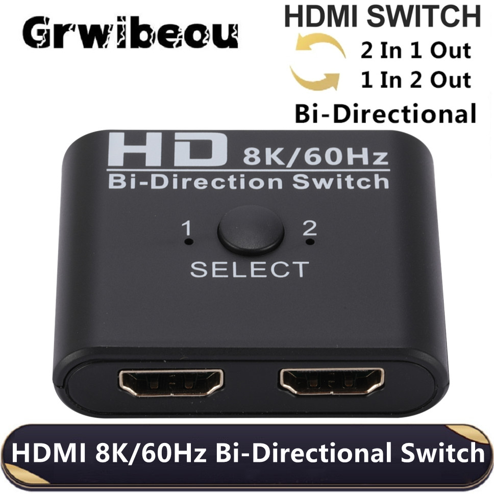 Hdmi Matrix Switch - HDMI Switch Splitter 8K 60Hz 4K120Hz