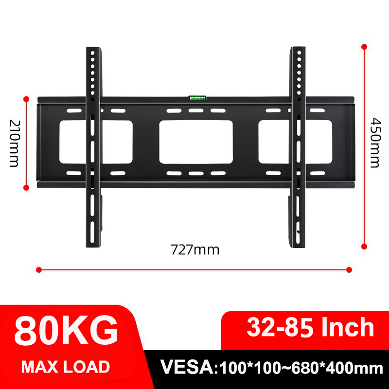 Universal 80KG TV Wall Mount B - đánh giá và giá Flat Panel Mount Tilt