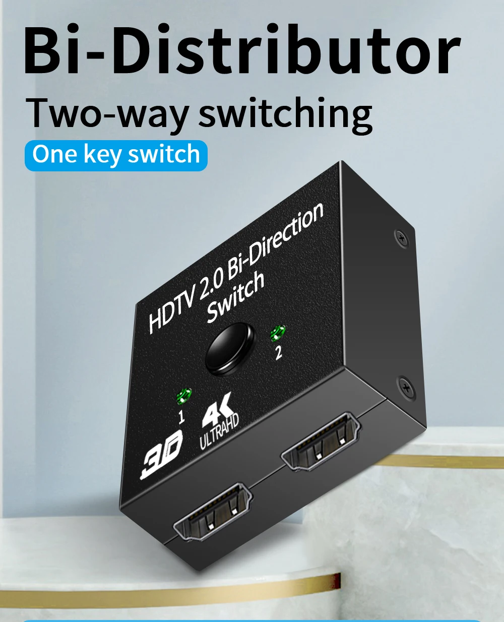 Bi Direction Switch HDTV 2.0 4 - đánh giá và giá Hdmi Matrix Switch