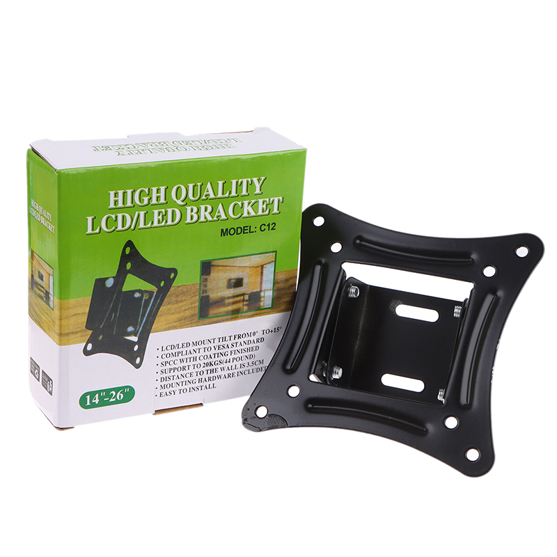 New 1Set 14-27Inch TV Mounts L - đánh giá và giá Flat Panel Mount Tilt
