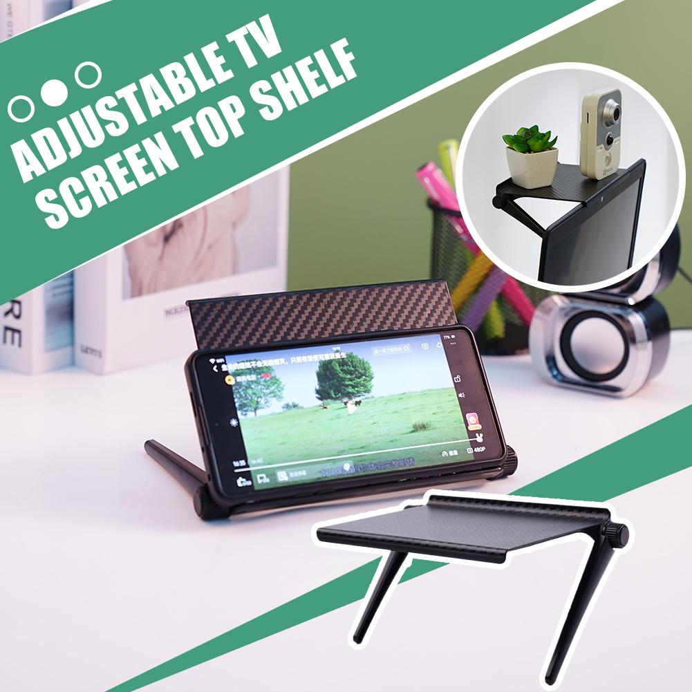 Adjustable TV Screen Shelf Rac - đánh giá và giá Document Holder Monitor