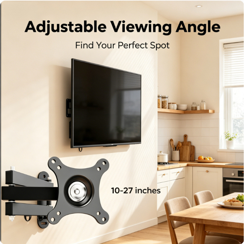 10-27 Inch Universal TV Wall M - đánh giá và giá Flat Panel Mount Tilt