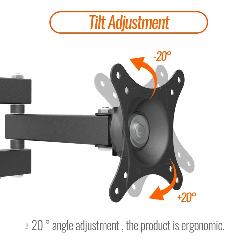 10-27 Inch Universal TV Wall M - đánh giá và giá Flat Panel Mount Tilt