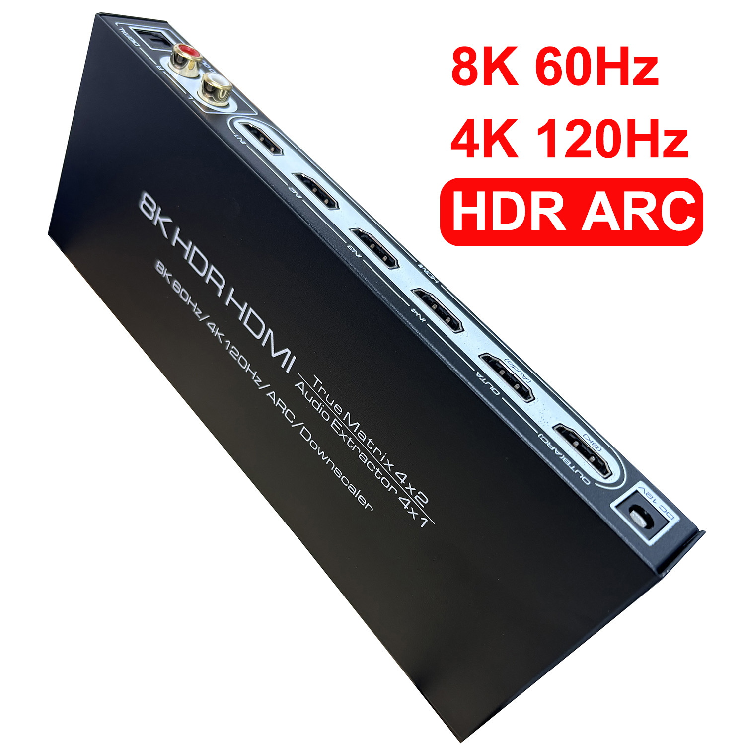8K 60Hz HDMI Matrix 4x2 Suppor - đánh giá và giá Hdmi Matrix Switch