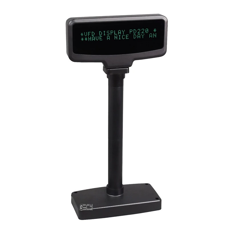 VFD True Flat 2 Lines Pos VFD  - đánh giá và giá Pole Display Customer