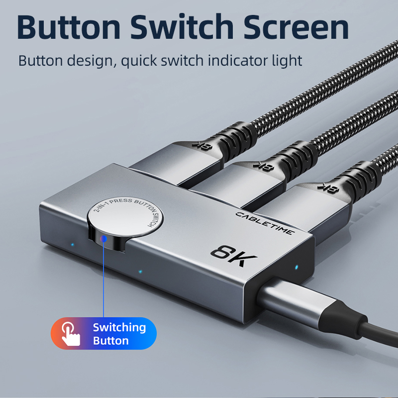 CABLETIME HDMI Splitter 8K 60H - đánh giá và giá Hdmi Matrix Switch