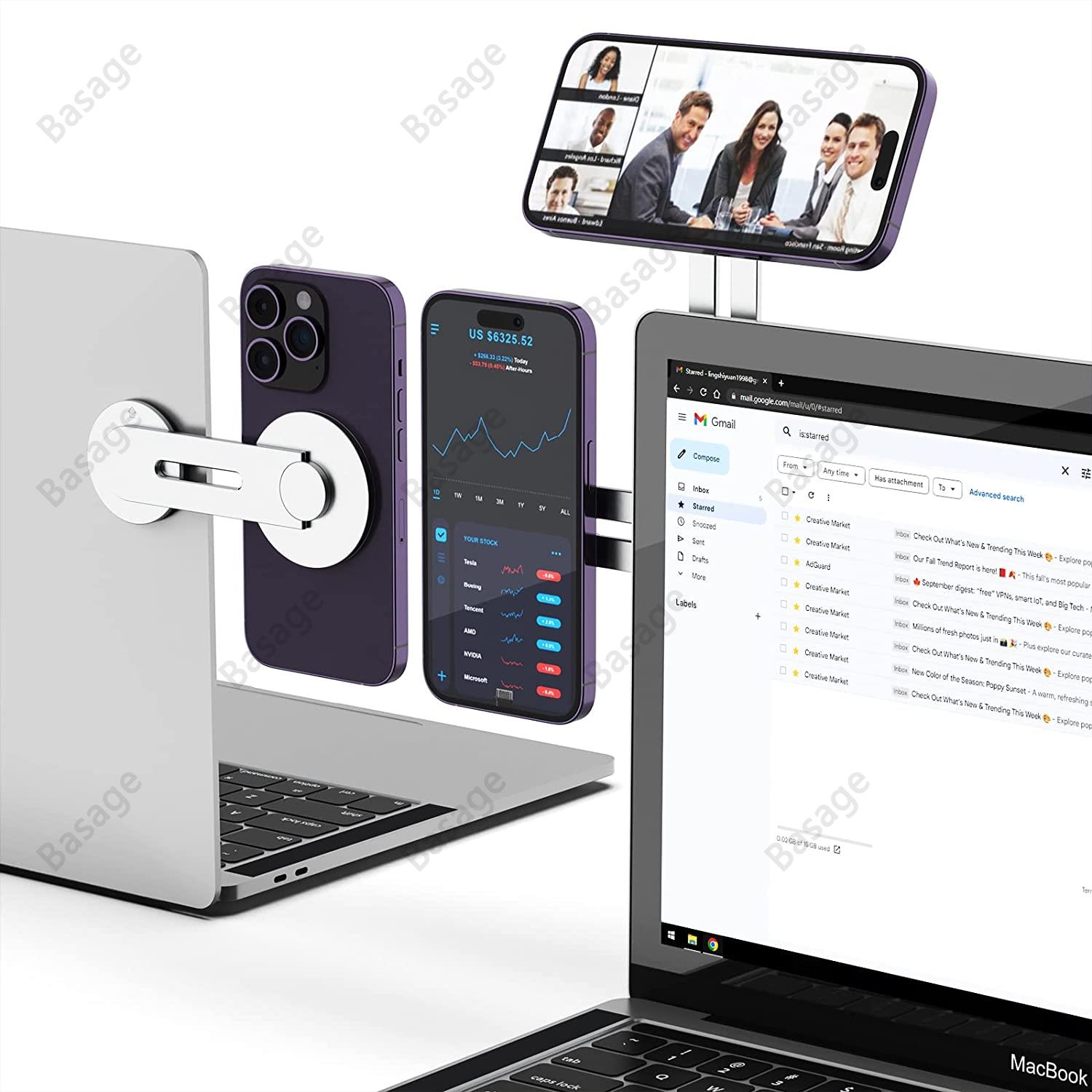Continuity Flip iPhone Laptop  - đánh giá và giá Document Holder Monitor