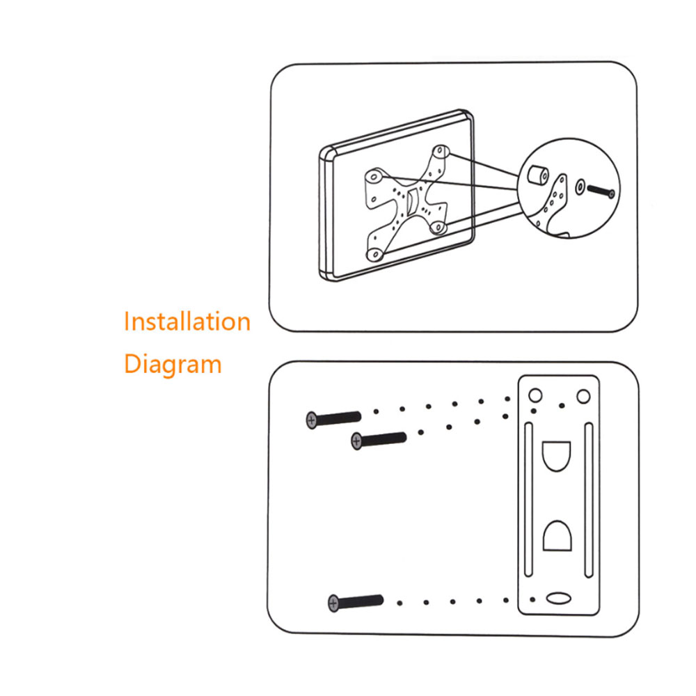 TV Wall Mount Bracket Flat Pan - đánh giá và giá Flat Panel Mount Tilt