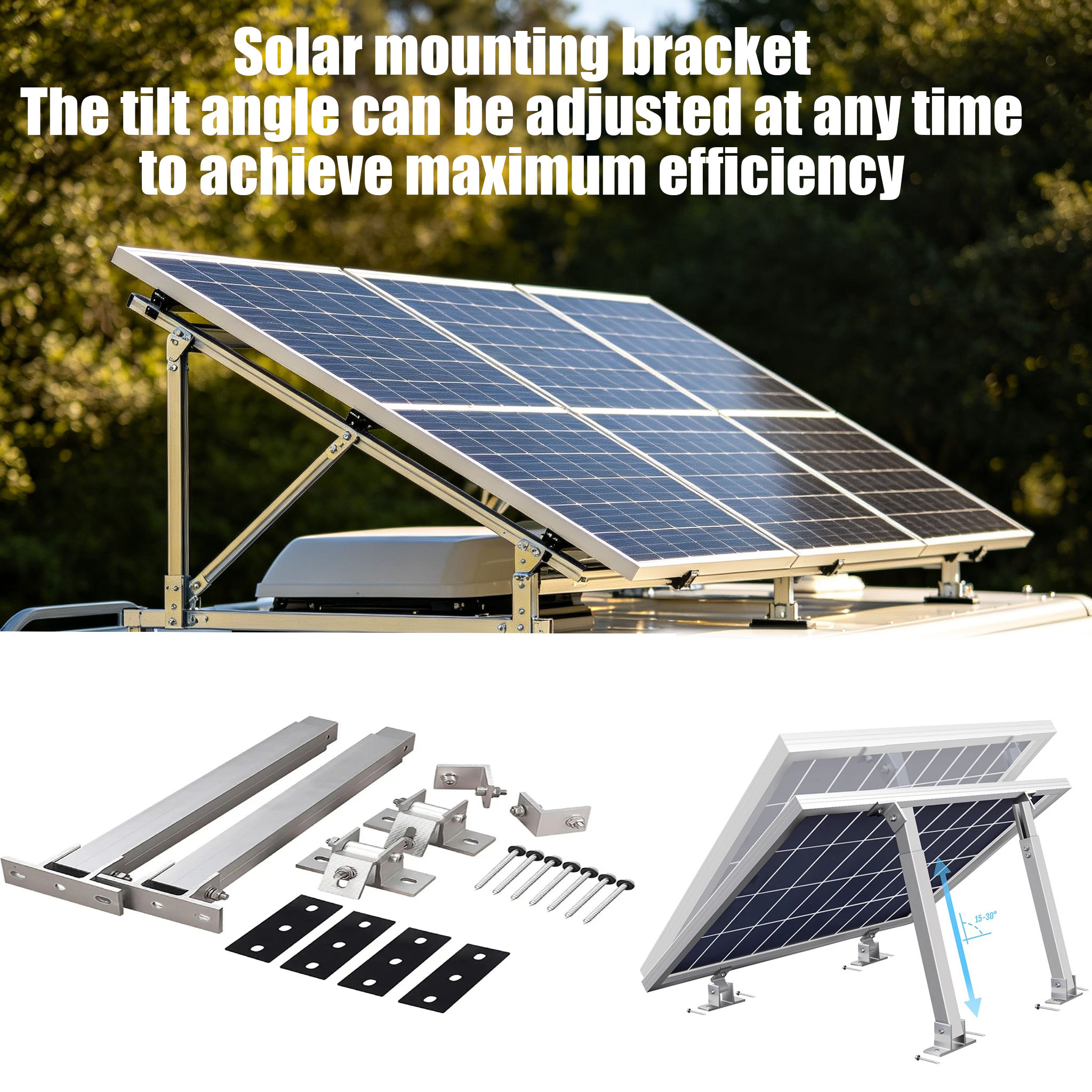 Solar Panel Tilt Mounting Brac - đánh giá và giá Flat Panel Mount Tilt