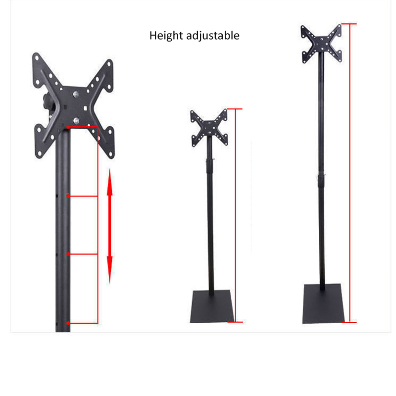 (1500mm high) Steel tilt back  - đánh giá và giá Flat Panel Mount Tilt